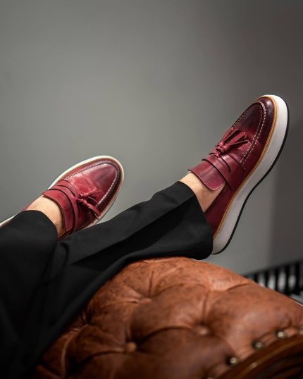 Mocassin Alba en cuir pour homme.